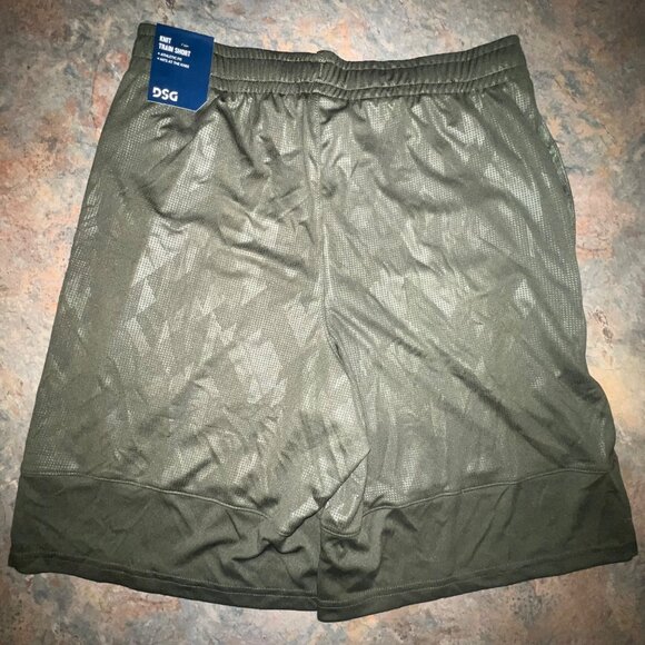 DSG Boys Knit Train Shorts XL, Olive Green - Picture 2 of 9